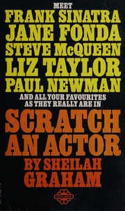 Cover of Scratch an actor by Sheilah Graham