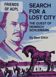 Cover of Search for a lost city by Sam Elkin