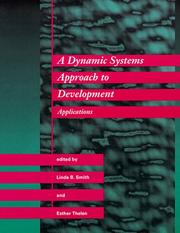 Cover of Dynamic Systems Approach to Development by Linda B. Smith