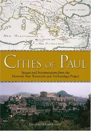 Front cover of Cities of Paul by Helmut Koester