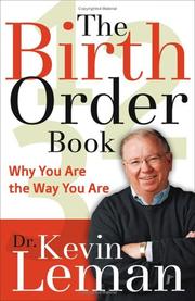 Front cover of The birth order book by Dr. Kevin Leman