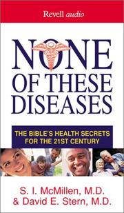 Cover of None of These Diseases by S. I. McMillen