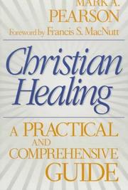 Cover of Christian healing by Mark A. Pearson