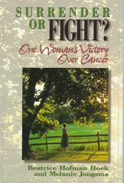 Front cover of Surrender-- or fight? by Beatrice Hofman Hoek