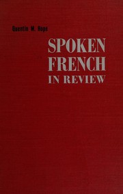 Front cover of Spoken French in Review by Quentin M. Hope