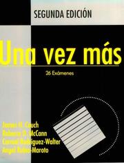 Cover of Una vez más (Student Test Workbook) by James H. Couch