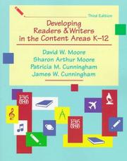 Front cover of Developing readers and writers in the content areas, K-12 by David W. Moore