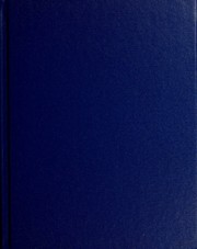 Front cover of A study of the vocabulary of the young blind schoolchild by M. J. Tobin