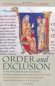 Cover of Order & Exclusion by Dominique Iogna-Prat