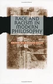 Front cover of Race and racism in modern philosophy by Andrew Valls