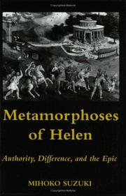 Front cover of Metamorphoses of Helen by Mihoko Suzuki