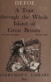Cover of A Tour through the Whole Island of Great Britain by Daniel Defoe