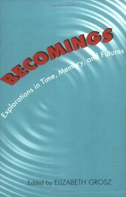 Front cover of Becomings by Elizabeth Grosz