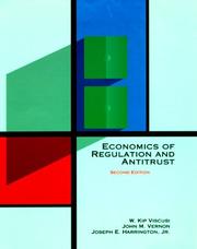 Cover of Economics of regulation and antitrust by W. Kip Viscusi