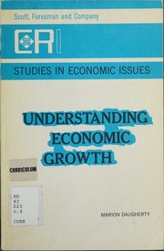Cover of Understanding economic growth by Marion Roberts Daugherty