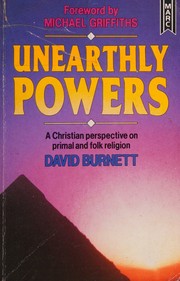 Cover of Unearthly powers by David Burnett