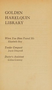 Cover of Golden Harlequin Library, Volume XXXII by Elizabeth Hoy