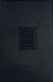 Front cover of The science of psychology by Wheeler, Raymond Holder