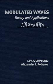 Cover of Modulated waves by Lev Aleksandrovich Ostrovskiĭ