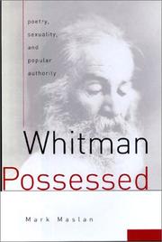 Cover of Whitman possessed by Mark Maslan