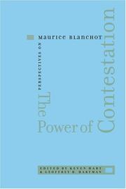 Front cover of The power of contestation by Kevin Hart