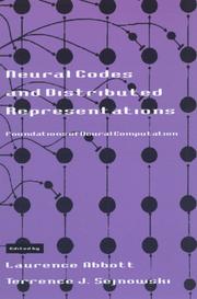 Cover of Neural codes and distributed representations by L. F. Abbott