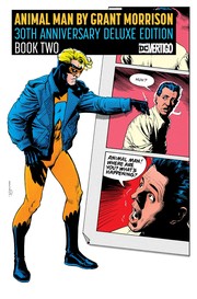 Front cover of Animal Man by Grant Morrison, Book Two by Grant Morrison