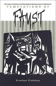 Front cover of Temptations of Faust by Evelyn Cobley