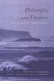 Front cover of Philosophy and freedom by Neil G. Robertson