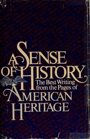 Front cover of A Sense of History by Unknown