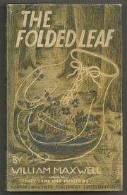 Cover of The Folded Leaf by William Maxwell