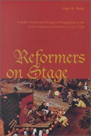 Front cover of Reformers On Stage by Gary K. Waite