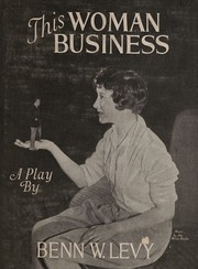 Cover of This woman business by Benn W. Levy