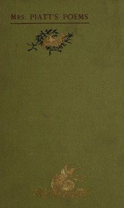 Cover of A voyage to the Fortunate Isles and other poems by Sarah M. B. Piatt