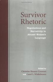Cover of Survivor rhetoric by Carol Lea Winkelmann