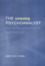 Front cover of The unsung psychoanalyst by Mary Kay O'Neil