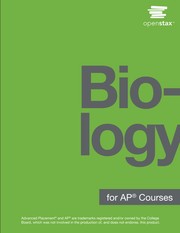 Front cover of Biology for AP® Courses by Yael Avissar