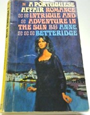 Front cover of A Portuguese affair by Anne Betteridge
