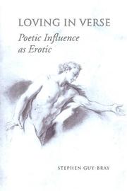 Cover of Loving in Verse by Stephen Guy-Bray