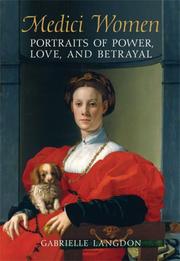 Front cover of Medici Women by Gabrielle Langdon