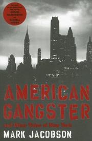 Cover of American Gangster by Mark Jacobson