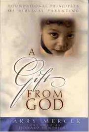 Cover of A Gift from God by Larry Mercer