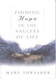 Front cover of Finding Hope in the Valleys of Life by Mary Jo Thrasher