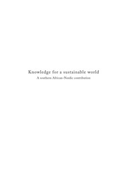 Cover of Knowledge for a Sustainable World by Hilde Ibsen