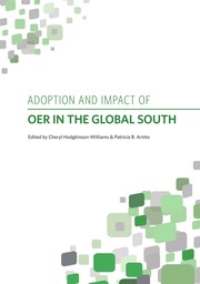 Front cover of Adoption and Impact of OER in the Global South by Cheryl Hodgkinson-Williams