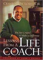Front cover of Lessons from a Life Coach by Crawford Loritts