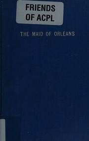 Front cover of The Maid of Orleans by Friedrich Schiller