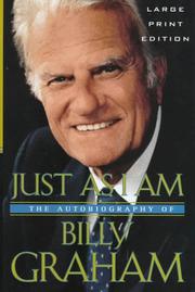 Cover of Just As I Am by Billy Graham
