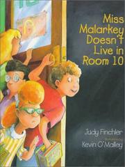 Front cover of Miss Malarkey Doesn't Live in Room 10 by Judy Finchler