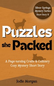 Front cover of Puzzles She Packed by Jodie Morgan